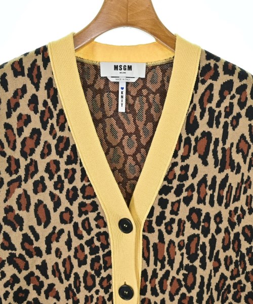 MSGM（エムエスジーエム）カーディガン ベージュ サイズ:S レディース/2200630634042