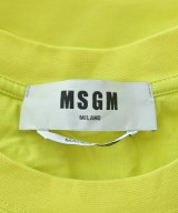 MSGM（エムエスジーエム）Tシャツ・カットソー 黄 サイズ:M メンズ/2200615030180