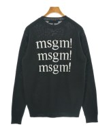 MSGM（エムエスジーエム）ニット・セーター 黒 サイズ:S メンズ/2200615353098