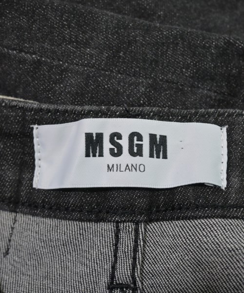 MSGM（エムエスジーエム）デニムパンツ 黒 サイズ:40(M位) レディース/2200617592013