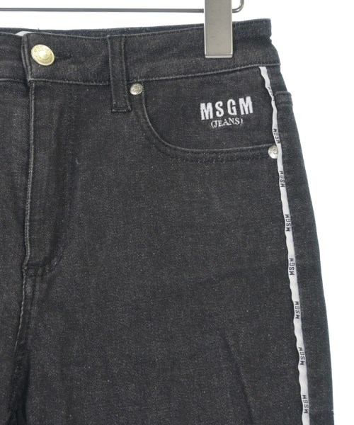 MSGM（エムエスジーエム）デニムパンツ 黒 サイズ:40(M位) レディース/2200617592013