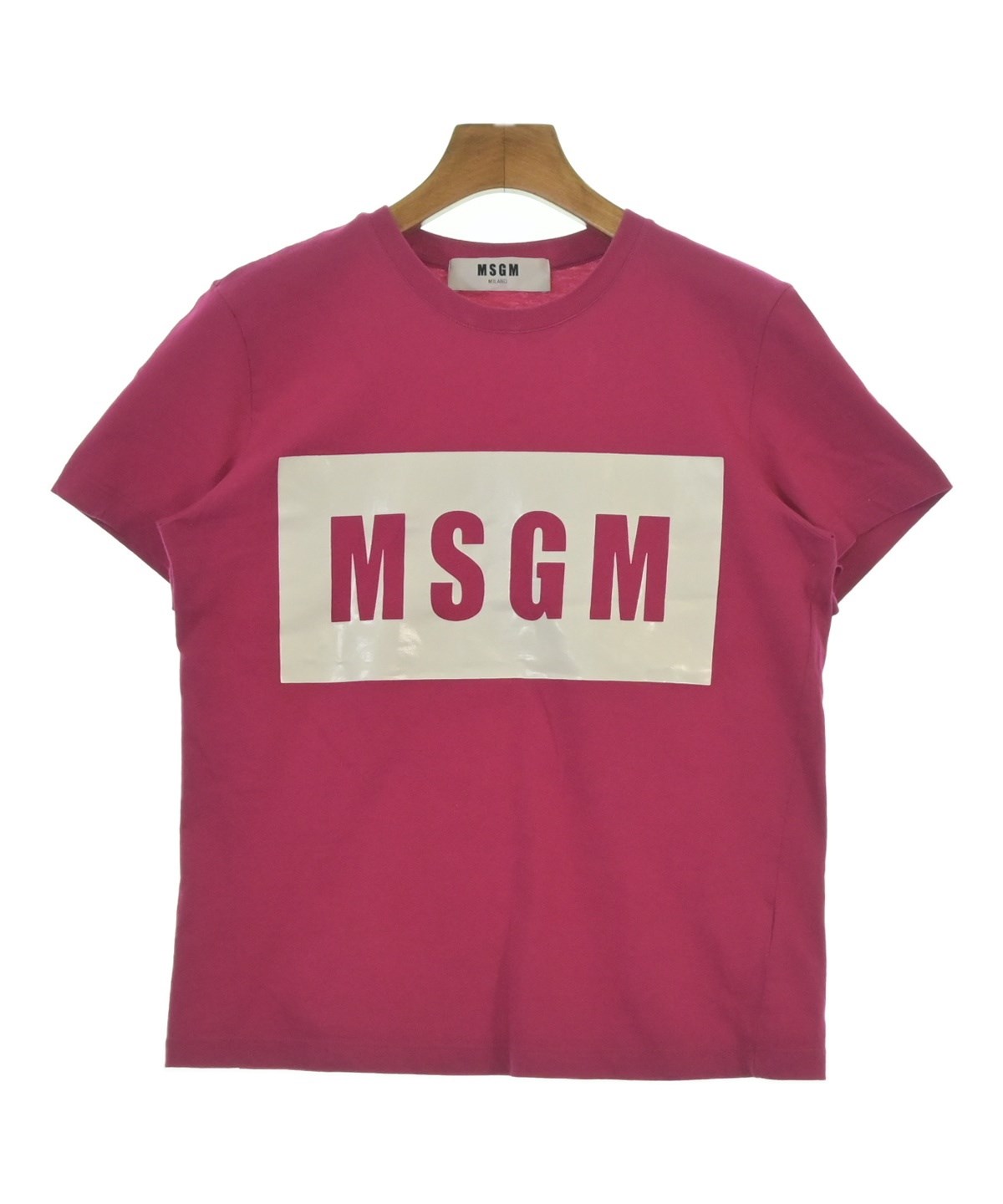 MSGM（エムエスジーエム）Tシャツ・カットソー ピンク サイズ:S