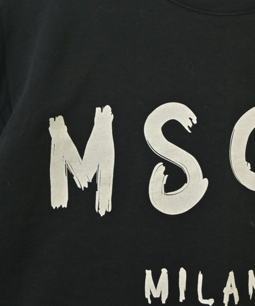 MSGM（エムエスジーエム）Tシャツ・カットソー 黒 サイズ:XS レディース/2200631903062