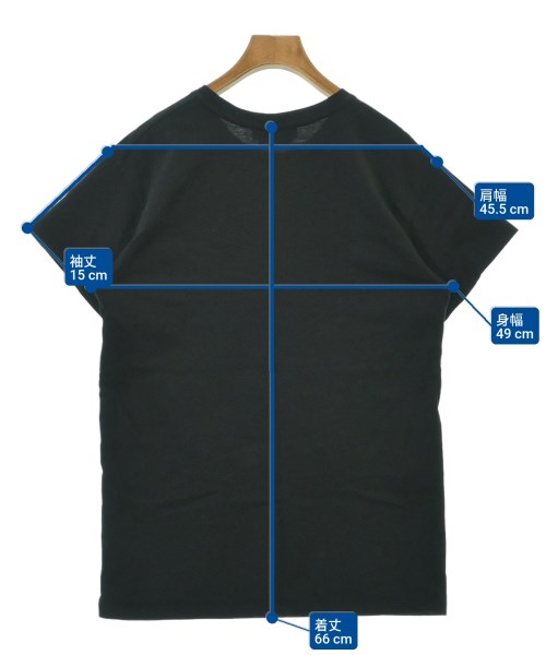 MSGM（エムエスジーエム）Tシャツ・カットソー 黒 サイズ:XS レディース/2200631903062