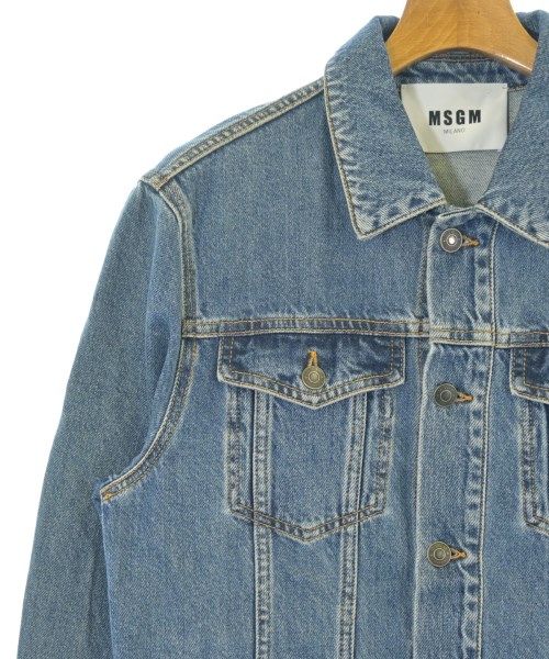MSGM（エムエスジーエム）デニムジャケット 青 サイズ:-(L位) メンズ/2200631964117