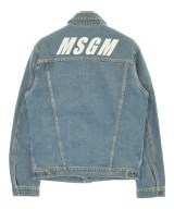 MSGM（エムエスジーエム）デニムジャケット 青 サイズ:-(L位) メンズ/2200631964117