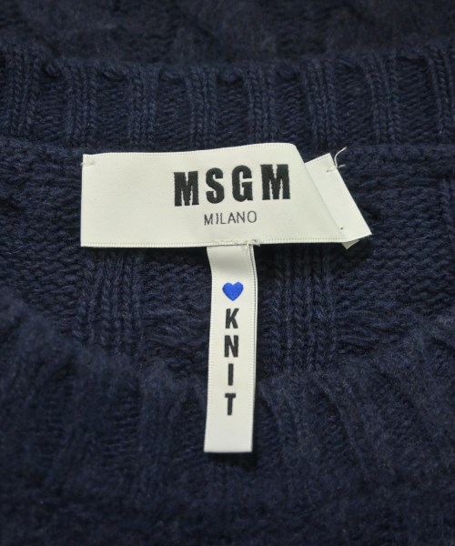 MSGM（エムエスジーエム）ワンピース 紺 サイズ:S レディース/2200633518035