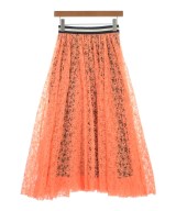 MSGM（エムエスジーエム）ロング・マキシ丈スカート オレンジ サイズ:38(S位) レディース/2200610500091