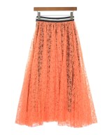 MSGM（エムエスジーエム）ロング・マキシ丈スカート オレンジ サイズ:38(S位) レディース/2200610500091
