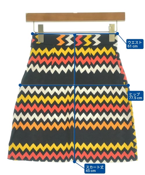 MSGM（エムエスジーエム）ミニスカート 黒 サイズ:38(S位) レディース/2200610500121