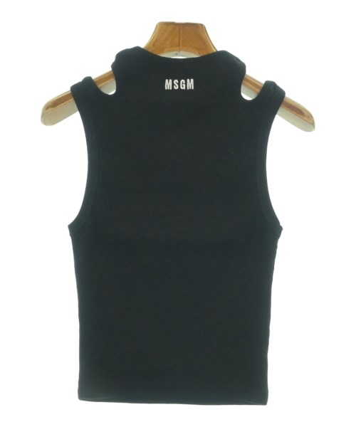 MSGM（エムエスジーエム）タンクトップ 黒 サイズ:XS レディース/2200608974033