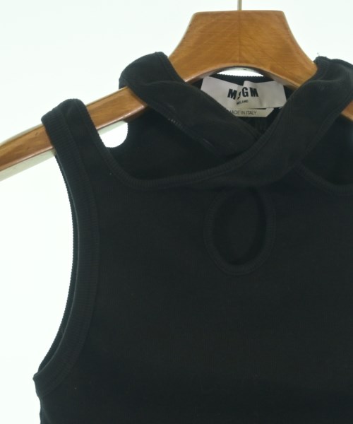 MSGM（エムエスジーエム）タンクトップ 黒 サイズ:XS レディース/2200608974033