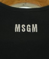 MSGM（エムエスジーエム）タンクトップ 黒 サイズ:XS レディース/2200608974033