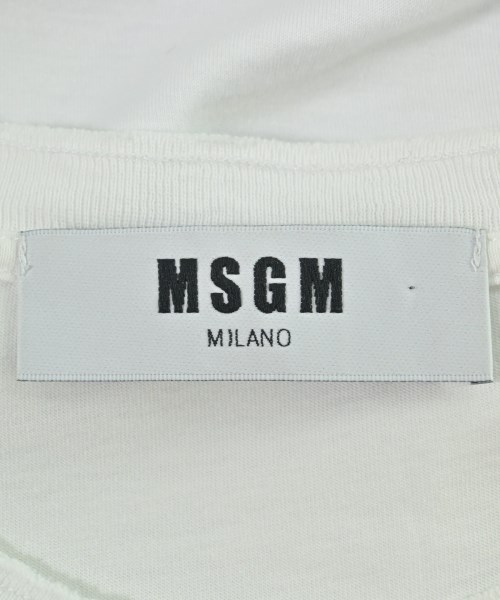 MSGM（エムエスジーエム）Tシャツ・カットソー 黒 サイズ:XS レディース/2200611240200