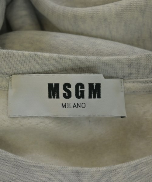 MSGM（エムエスジーエム）スウェット グレー サイズ:M レディース/2200612360013