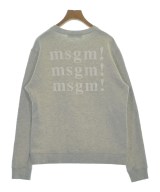 MSGM（エムエスジーエム）スウェット グレー サイズ:M レディース/2200612360013