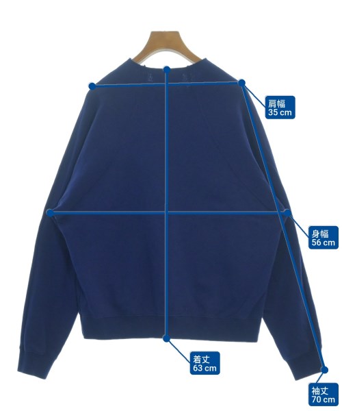 MSGM（エムエスジーエム）スウェット 青 サイズ:M レディース/2200612360020