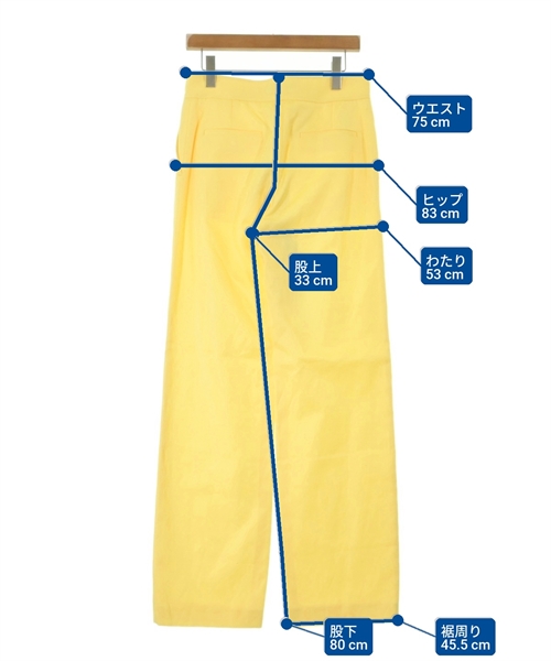 MSGM（エムエスジーエム）その他 黄 サイズ:40(M位) レディース/2200601059812