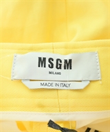 MSGM（エムエスジーエム）その他 黄 サイズ:40(M位) レディース/2200601059812