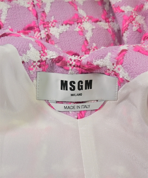 MSGM（エムエスジーエム）ワンピース ピンク サイズ:42(M位) レディース/2200612992061