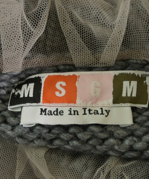 MSGM（エムエスジーエム）ニット・セーター グレー サイズ:XS レディース/2200611563033