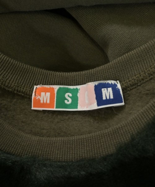 MSGM（エムエスジーエム）スウェット カーキ サイズ:XS レディース/2200611687098