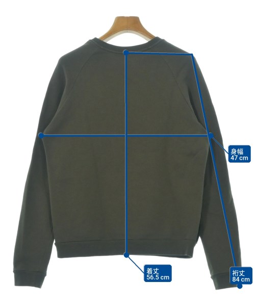 MSGM（エムエスジーエム）スウェット カーキ サイズ:XS レディース/2200611687098