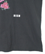 MSGM（エムエスジーエム）Tシャツ・カットソー 黒 サイズ:XS メンズ/2200613277037