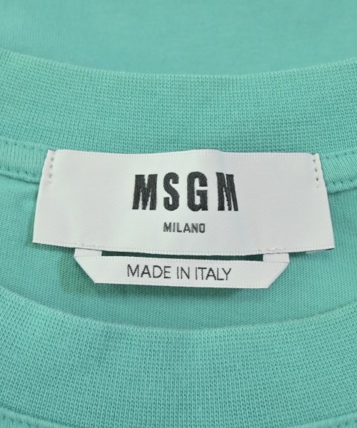 MSGM（エムエスジーエム）Tシャツ・カットソー 緑 サイズ:S レディース/2200613409032