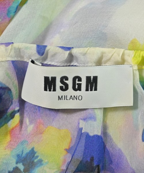 MSGM（エムエスジーエム）ブラウス 白 サイズ:44(L位) レディース/2200615290041