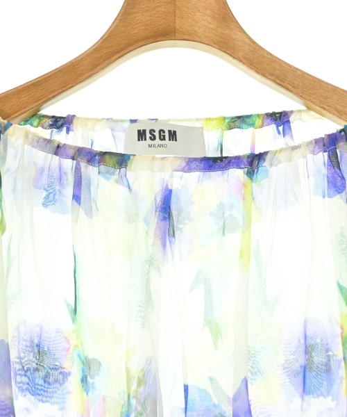 MSGM（エムエスジーエム）ブラウス 白 サイズ:44(L位) レディース/2200615290041