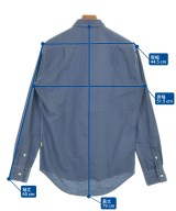 MSGM（エムエスジーエム）カジュアルシャツ 青 サイズ:39(M位) メンズ/2200613334013