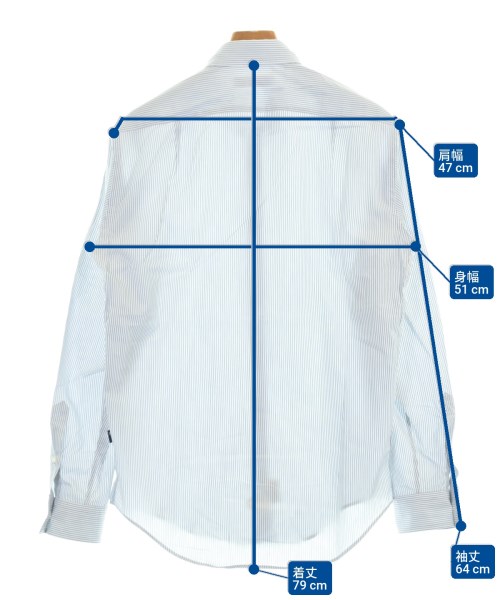 MSGM（エムエスジーエム）カジュアルシャツ グレー サイズ:39(M位) メンズ/2200613334020