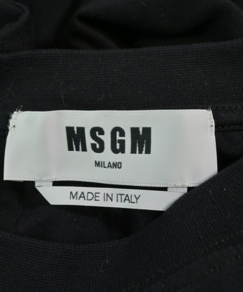 MSGM（エムエスジーエム）Tシャツ・カットソー 黒 サイズ:S レディース/2200617427070