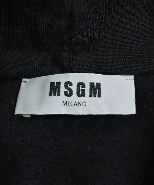 MSGM（エムエスジーエム）パーカー 黒 サイズ:S メンズ/2200618730032