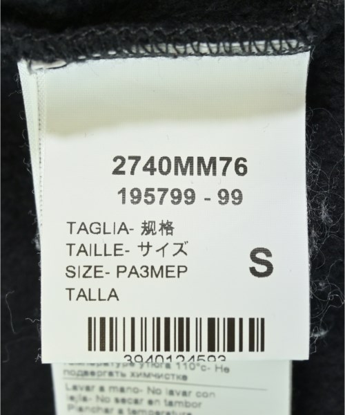 MSGM（エムエスジーエム）パーカー 黒 サイズ:S メンズ/2200618730032