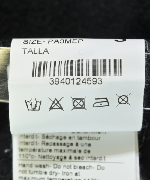 MSGM（エムエスジーエム）パーカー 黒 サイズ:S メンズ/2200618730032