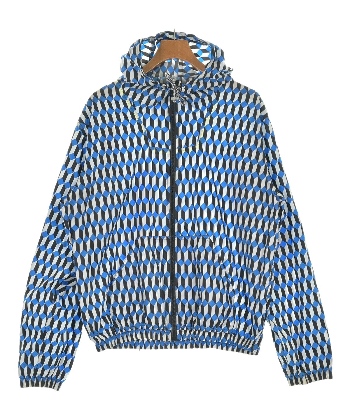 MSGM エムエスジーエム ブラウス 40(M位) ピンクx青x白等(総柄) 【古着】【中古】 MSGM - MSGM エムエスジーエム ブラウス 40(M位) ピンクx青x白等(総柄