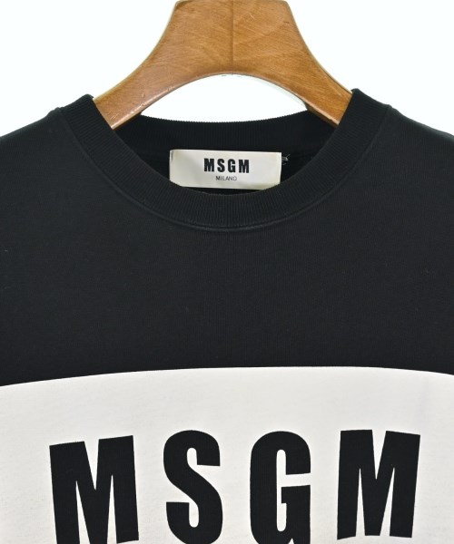 MSGM（エムエスジーエム）スウェット 黒 サイズ:S レディース/2200609980705