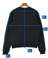 MSGM（エムエスジーエム）スウェット 黒 サイズ:S レディース/2200609980705