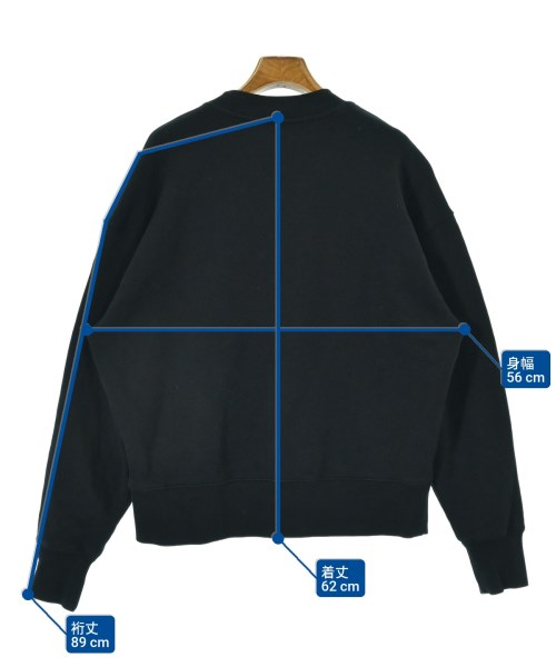 MSGM（エムエスジーエム）スウェット 黒 サイズ:S レディース/2200609980750
