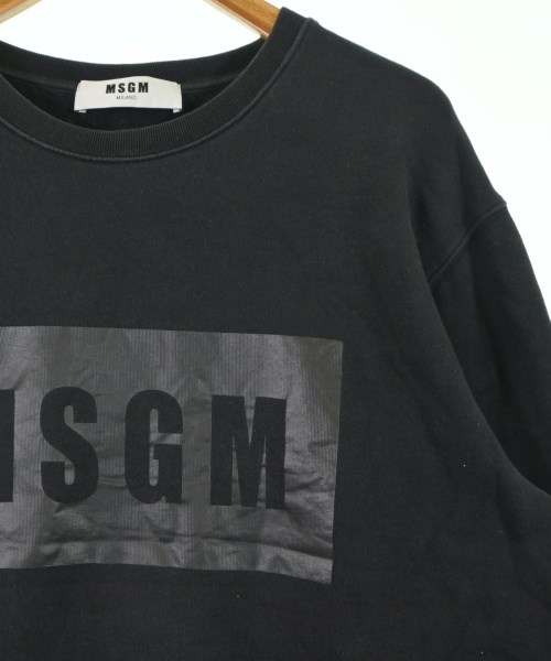 MSGM（エムエスジーエム）スウェット 黒 サイズ:XL メンズ/2200612333017