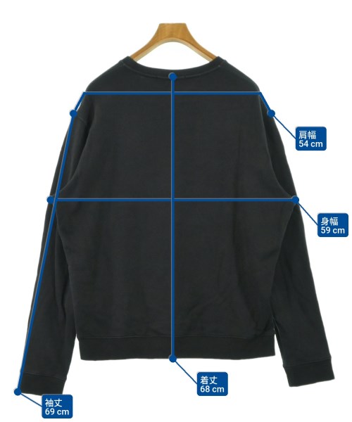 MSGM（エムエスジーエム）スウェット 黒 サイズ:XL メンズ/2200612333017