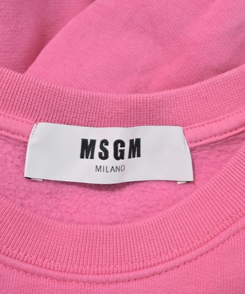MSGM（エムエスジーエム）スウェット ピンク サイズ:XS レディース/2200620441049