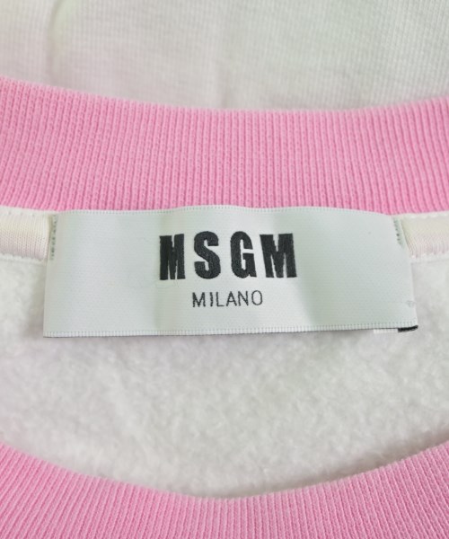 MSGM（エムエスジーエム）スウェット 白 サイズ:S レディース/2200616535011