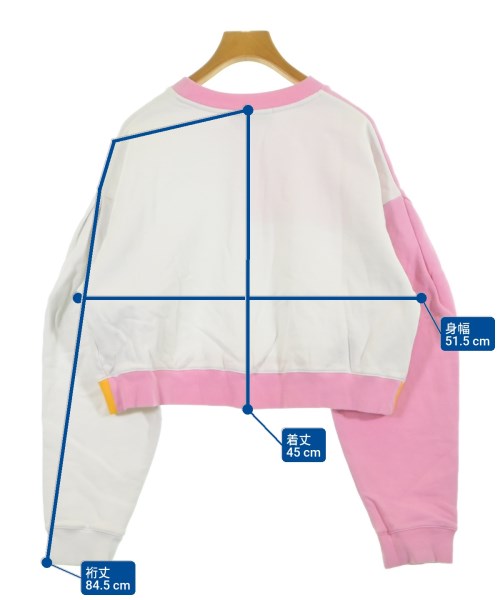 MSGM（エムエスジーエム）スウェット 白 サイズ:S レディース/2200616535011