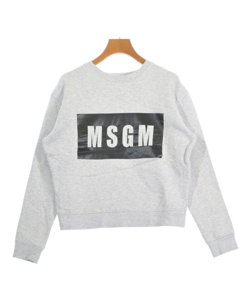 MSGM(エムエスジーエム)スウェット グレー サイズ:XS/2200670154012