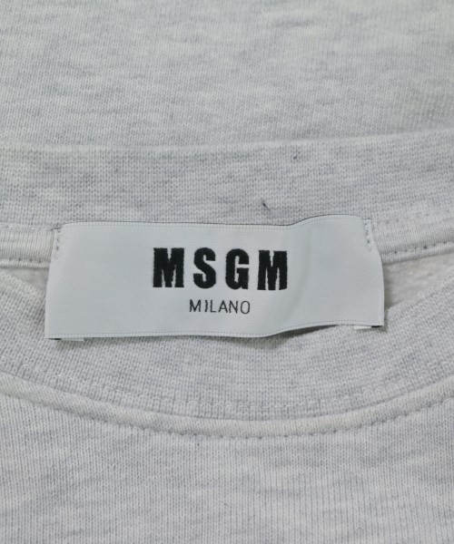 MSGM（エムエスジーエム）スウェット グレー サイズ:XS レディース/2200670154012