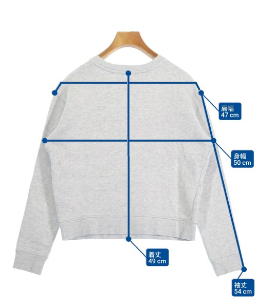 MSGM（エムエスジーエム）スウェット グレー サイズ:XS レディース/2200670154012