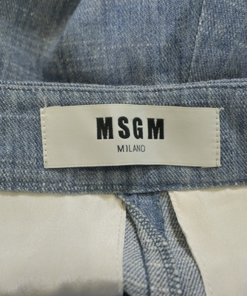 MSGM（エムエスジーエム）その他 青 サイズ:38(S位) レディース/2200672999093